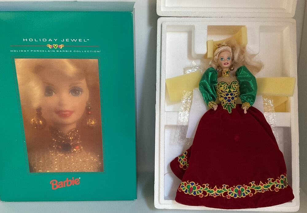 Barbie Holiday Jewel Special Edition Collectible Doll 1995 Mattel NIB